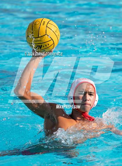 Thumbnail 3 in Cathedral Catholic vs Sacred Heart Prep (South Coast Tournament) photogallery.