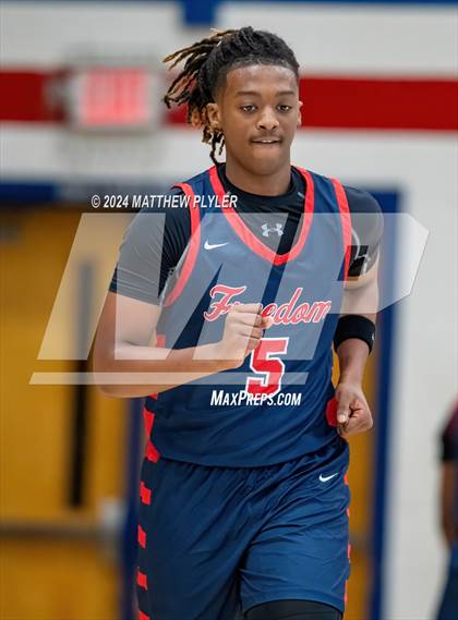 Thumbnail 3 in Pine Forest vs. Freedom Christian Academy (MLK Dream Jam 2024) photogallery.