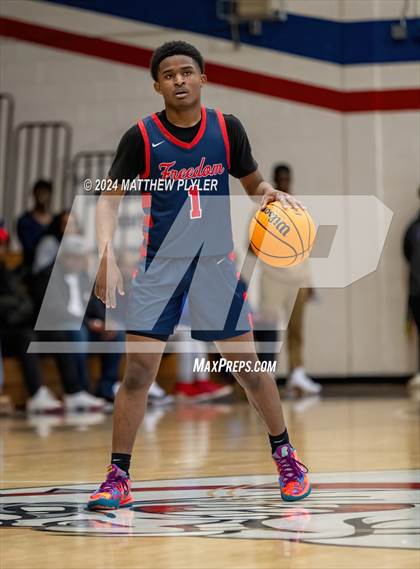 Thumbnail 3 in Pine Forest vs. Freedom Christian Academy (MLK Dream Jam 2024) photogallery.