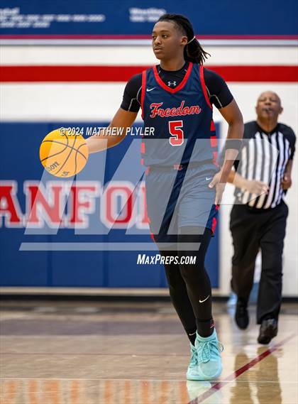 Thumbnail 1 in Pine Forest vs. Freedom Christian Academy (MLK Dream Jam 2024) photogallery.