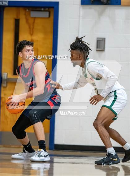 Thumbnail 3 in Pine Forest vs. Freedom Christian Academy (MLK Dream Jam 2024) photogallery.