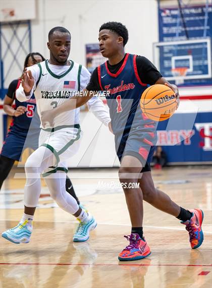 Thumbnail 3 in Pine Forest vs. Freedom Christian Academy (MLK Dream Jam 2024) photogallery.