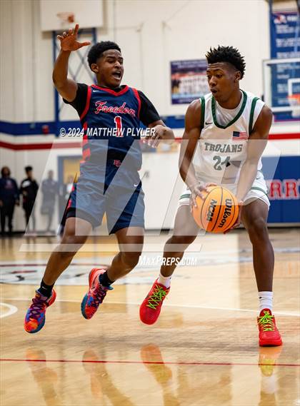 Thumbnail 2 in Pine Forest vs. Freedom Christian Academy (MLK Dream Jam 2024) photogallery.