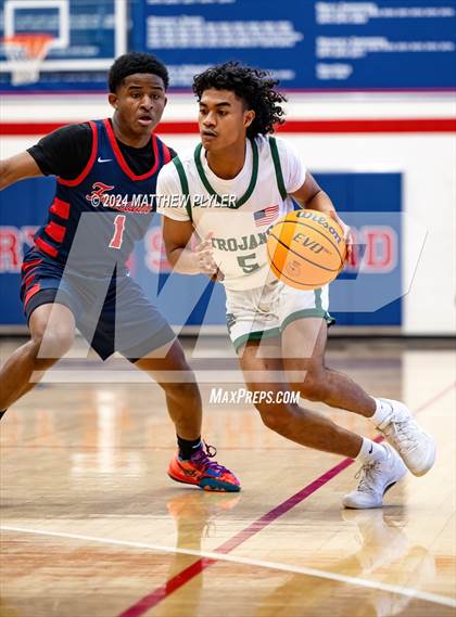 Thumbnail 3 in Pine Forest vs. Freedom Christian Academy (MLK Dream Jam 2024) photogallery.