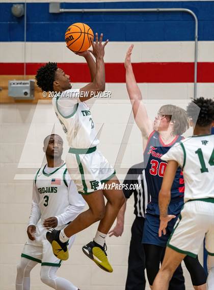 Thumbnail 3 in Pine Forest vs. Freedom Christian Academy (MLK Dream Jam 2024) photogallery.