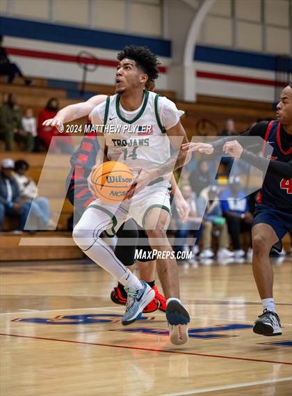 Thumbnail 3 in Pine Forest vs. Freedom Christian Academy (MLK Dream Jam 2024) photogallery.