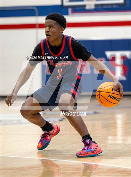 Thumbnail 1 in Pine Forest vs. Freedom Christian Academy (MLK Dream Jam 2024) photogallery.