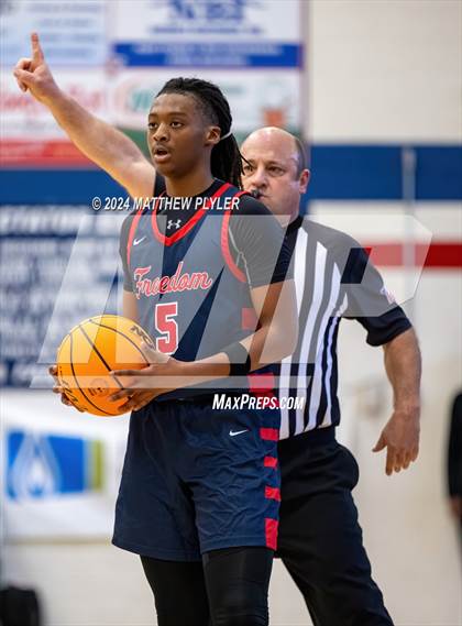 Thumbnail 1 in Pine Forest vs. Freedom Christian Academy (MLK Dream Jam 2024) photogallery.