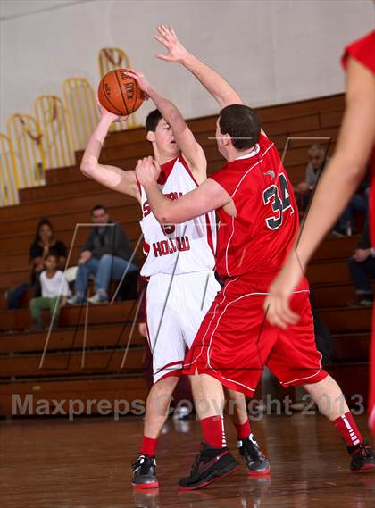 Thumbnail 3 in Cardinal Spellman vs Sleepy Hollow (Coaches vs Cancer Showcase) photogallery.