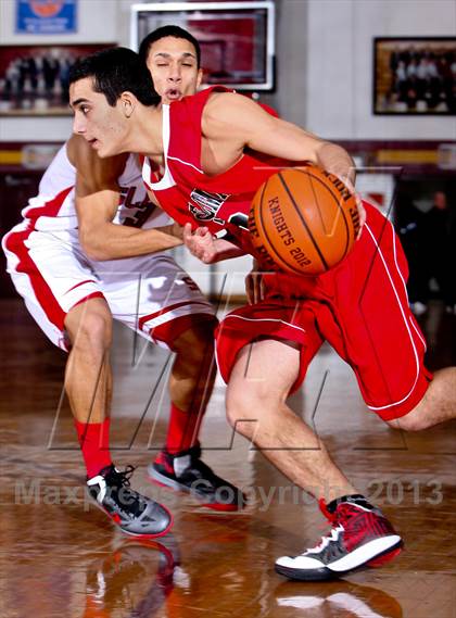 Thumbnail 3 in Cardinal Spellman vs Sleepy Hollow (Coaches vs Cancer Showcase) photogallery.