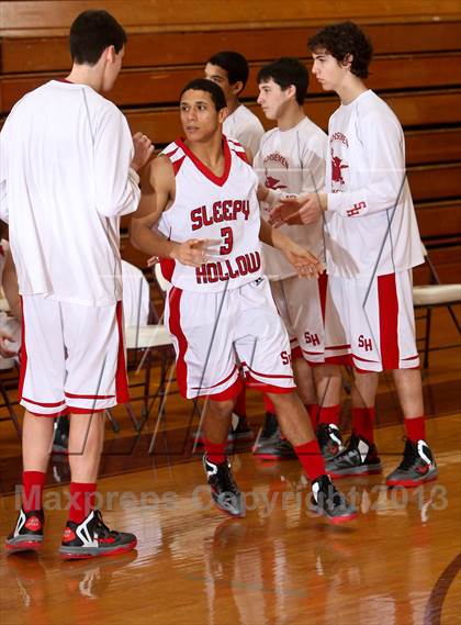 Thumbnail 3 in Cardinal Spellman vs Sleepy Hollow (Coaches vs Cancer Showcase) photogallery.
