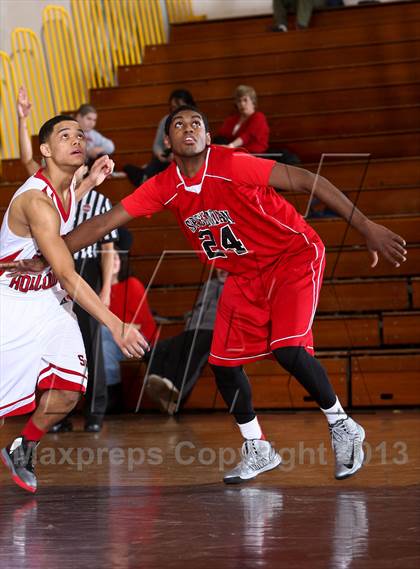Thumbnail 3 in Cardinal Spellman vs Sleepy Hollow (Coaches vs Cancer Showcase) photogallery.
