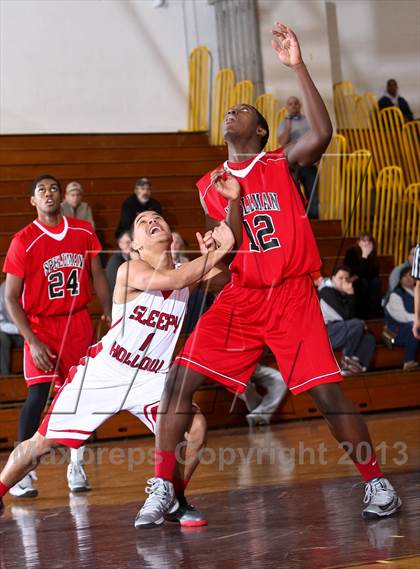 Thumbnail 3 in Cardinal Spellman vs Sleepy Hollow (Coaches vs Cancer Showcase) photogallery.