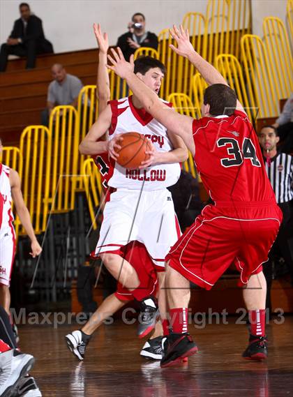 Thumbnail 1 in Cardinal Spellman vs Sleepy Hollow (Coaches vs Cancer Showcase) photogallery.