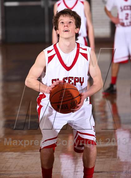 Thumbnail 2 in Cardinal Spellman vs Sleepy Hollow (Coaches vs Cancer Showcase) photogallery.