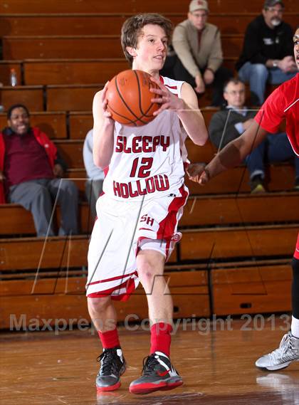 Thumbnail 3 in Cardinal Spellman vs Sleepy Hollow (Coaches vs Cancer Showcase) photogallery.