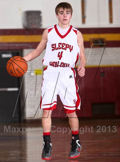 Thumbnail 1 in Cardinal Spellman vs Sleepy Hollow (Coaches vs Cancer Showcase) photogallery.
