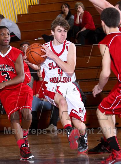 Thumbnail 2 in Cardinal Spellman vs Sleepy Hollow (Coaches vs Cancer Showcase) photogallery.