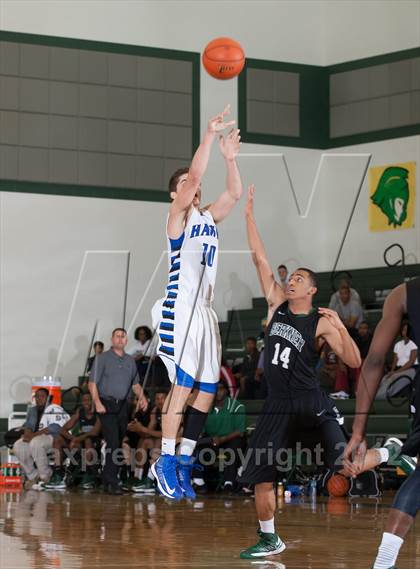 Thumbnail 3 in Berkner vs Hebron (Carrollton-Farmers Branch Basketball Classic) photogallery.