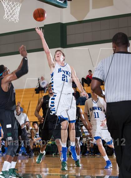 Thumbnail 2 in Berkner vs Hebron (Carrollton-Farmers Branch Basketball Classic) photogallery.