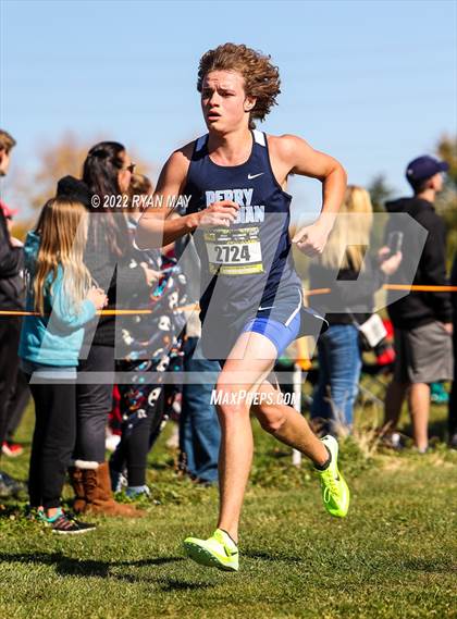 Thumbnail 1 in IHSAA Boys Cross Country Regionals photogallery.