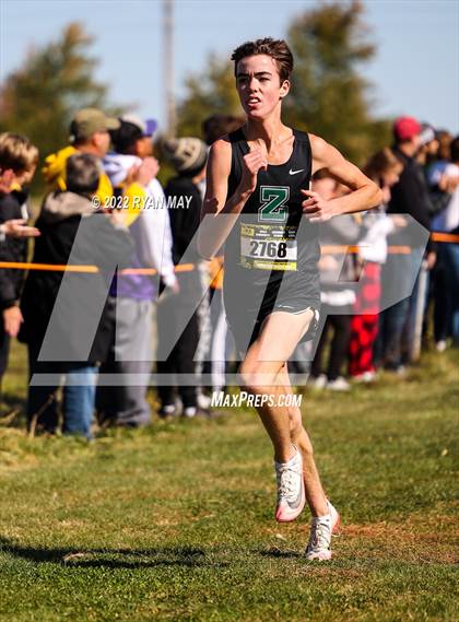 Thumbnail 3 in IHSAA Boys Cross Country Regionals photogallery.
