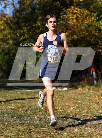 Thumbnail 2 in IHSAA Boys Cross Country Regionals photogallery.
