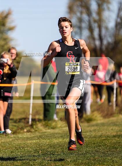 Thumbnail 3 in IHSAA Boys Cross Country Regionals photogallery.