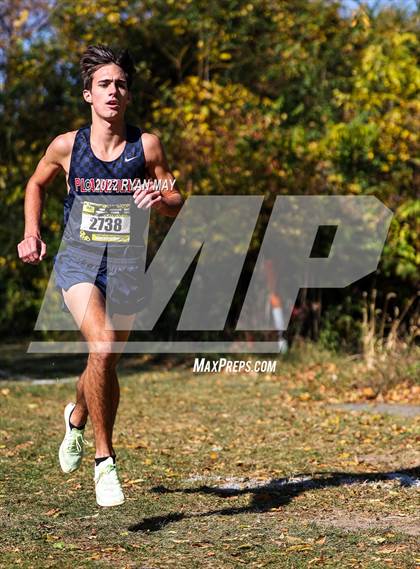 Thumbnail 3 in IHSAA Boys Cross Country Regionals photogallery.