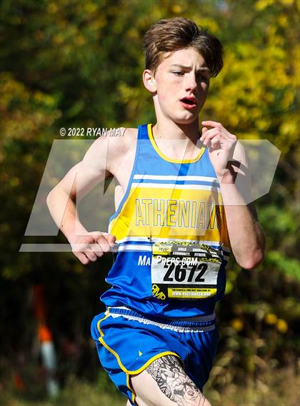 Thumbnail 1 in IHSAA Boys Cross Country Regionals photogallery.