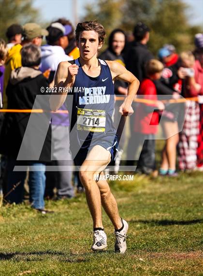 Thumbnail 3 in IHSAA Boys Cross Country Regionals photogallery.