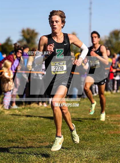 Thumbnail 3 in IHSAA Boys Cross Country Regionals photogallery.
