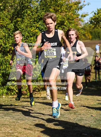 Thumbnail 1 in IHSAA Boys Cross Country Regionals photogallery.