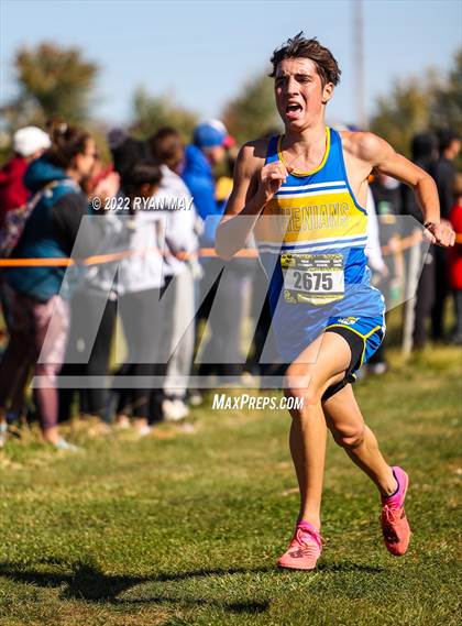 Thumbnail 2 in IHSAA Boys Cross Country Regionals photogallery.
