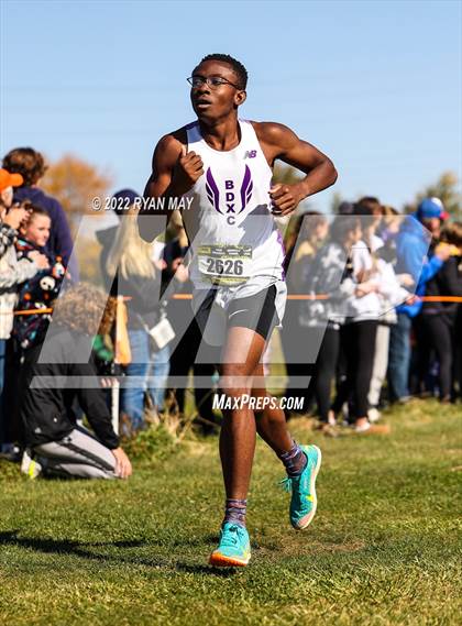 Thumbnail 2 in IHSAA Boys Cross Country Regionals photogallery.