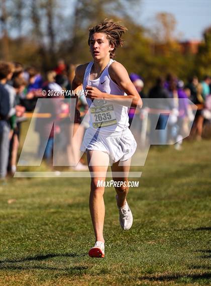 Thumbnail 3 in IHSAA Boys Cross Country Regionals photogallery.