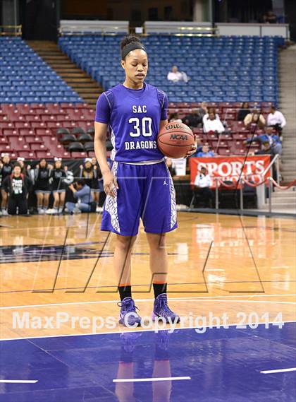 Thumbnail 3 in Sacramento vs. McNair (CIF SJS D2 Final) photogallery.