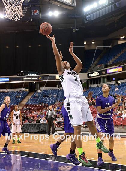 Thumbnail 3 in Sacramento vs. McNair (CIF SJS D2 Final) photogallery.