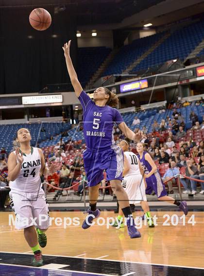 Thumbnail 1 in Sacramento vs. McNair (CIF SJS D2 Final) photogallery.