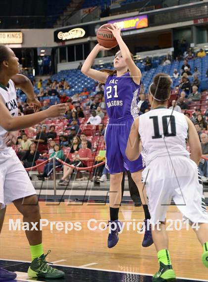 Thumbnail 3 in Sacramento vs. McNair (CIF SJS D2 Final) photogallery.