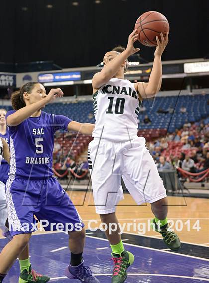 Thumbnail 2 in Sacramento vs. McNair (CIF SJS D2 Final) photogallery.