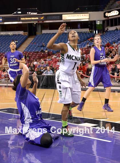 Thumbnail 3 in Sacramento vs. McNair (CIF SJS D2 Final) photogallery.