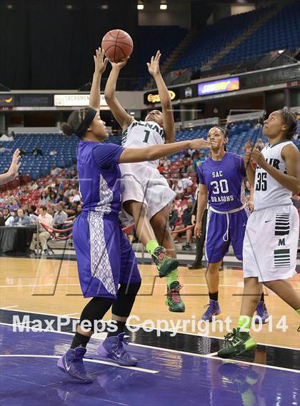 Thumbnail 2 in Sacramento vs. McNair (CIF SJS D2 Final) photogallery.