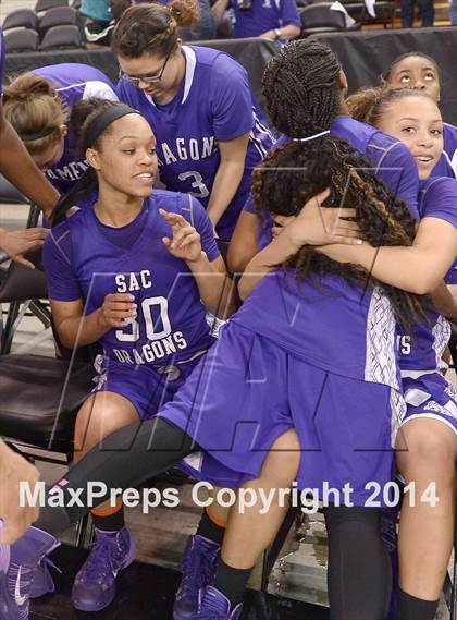 Thumbnail 2 in Sacramento vs. McNair (CIF SJS D2 Final) photogallery.