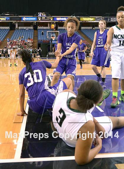 Thumbnail 2 in Sacramento vs. McNair (CIF SJS D2 Final) photogallery.