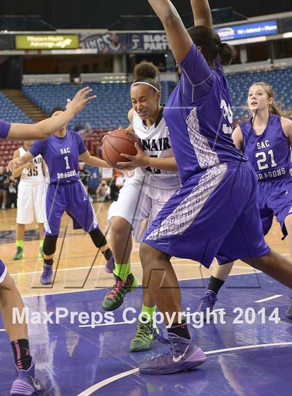 Thumbnail 3 in Sacramento vs. McNair (CIF SJS D2 Final) photogallery.