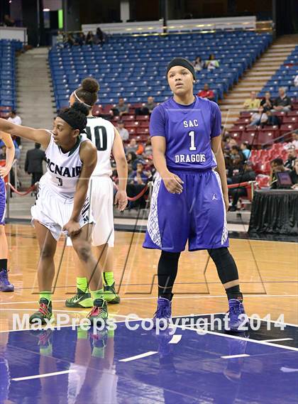 Thumbnail 2 in Sacramento vs. McNair (CIF SJS D2 Final) photogallery.
