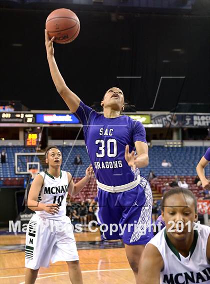 Thumbnail 1 in Sacramento vs. McNair (CIF SJS D2 Final) photogallery.