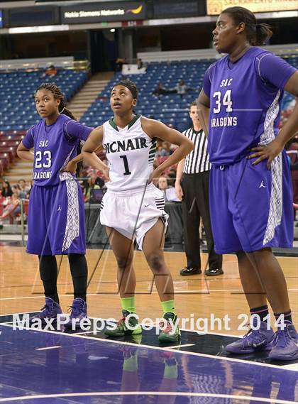 Thumbnail 2 in Sacramento vs. McNair (CIF SJS D2 Final) photogallery.