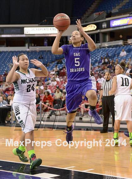 Thumbnail 3 in Sacramento vs. McNair (CIF SJS D2 Final) photogallery.